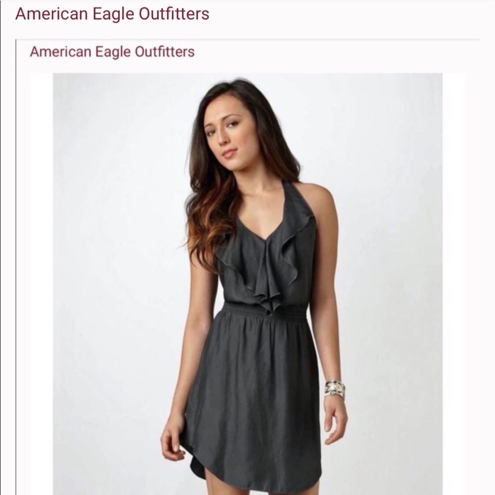 A&F romantic ruffled dress